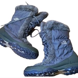 NWOT North Face sz 7.5 Olive Green Goose Down Boots